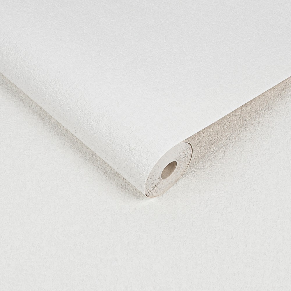 Graham and Brown Superfresco Hessian White Paintable Wallpaper 10m