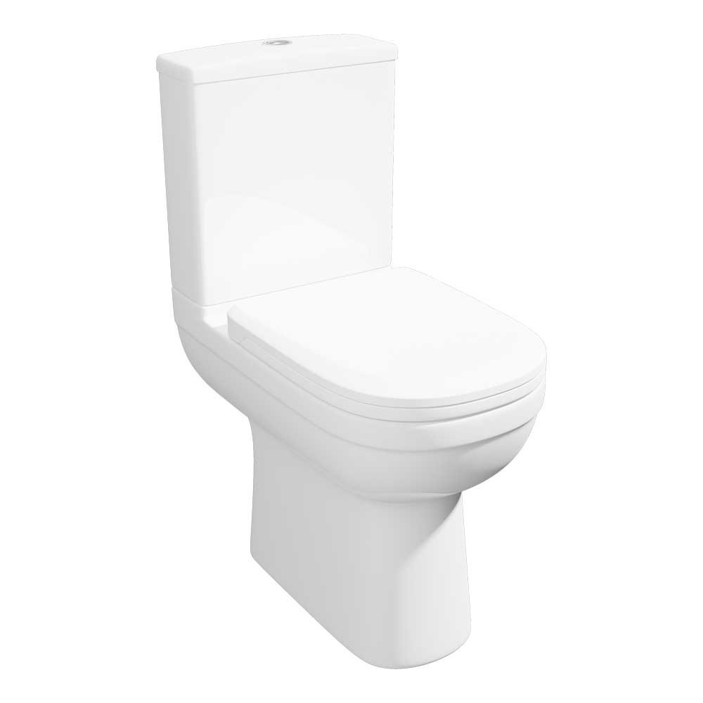 Arley Deluxe Raised Height Complete Toilet with Soft Close Seat