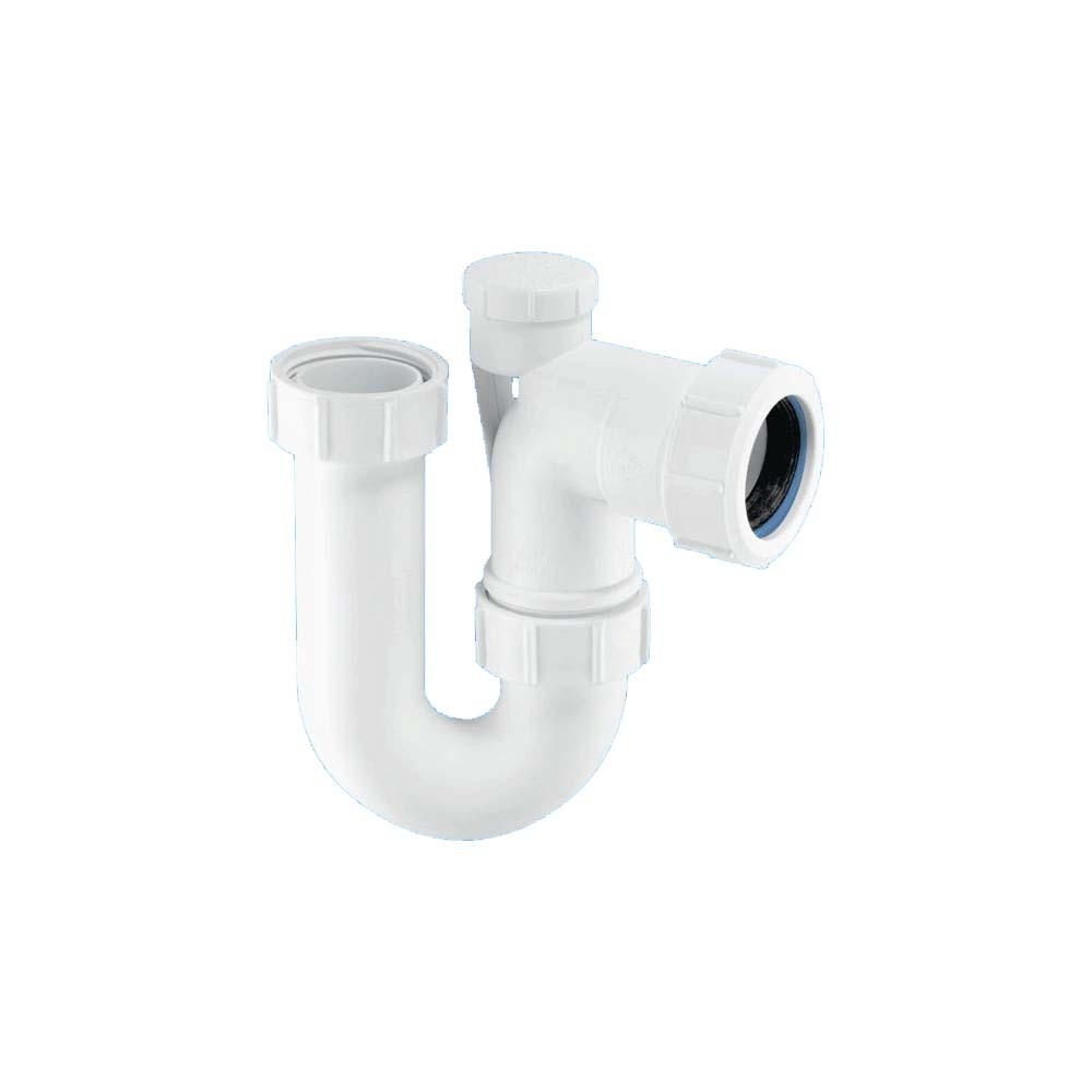 McAlpine Tubular Swivel AntiSyphon P Trap