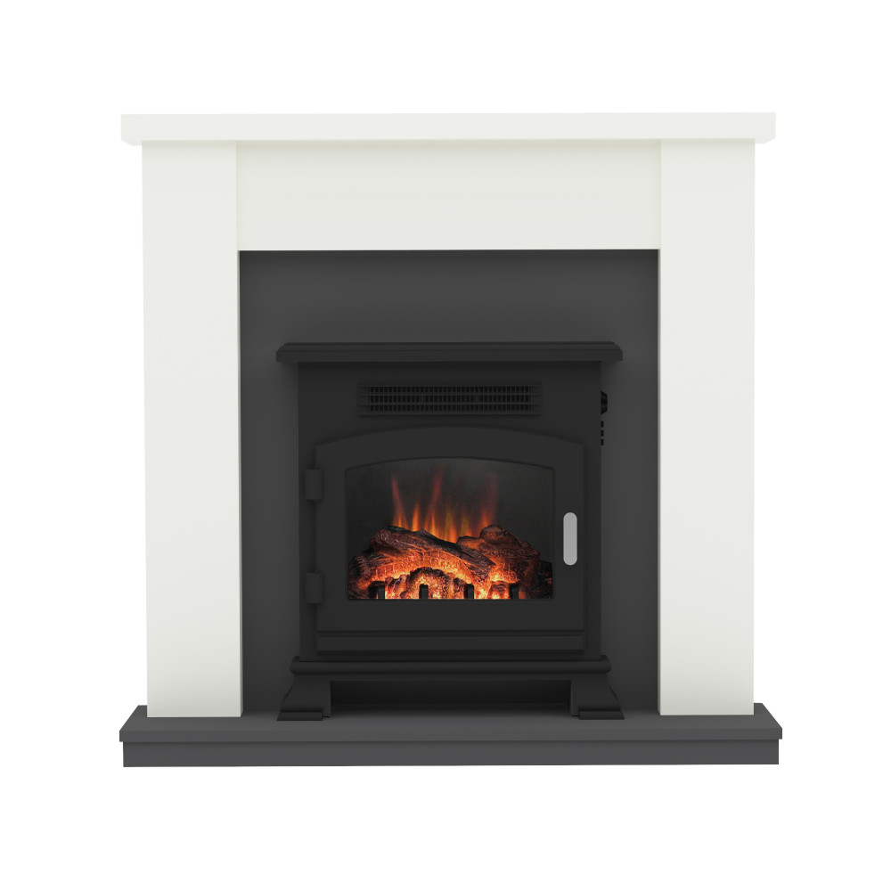 BeModern Ravensdale Timber Suite with Banbury Electric Stove