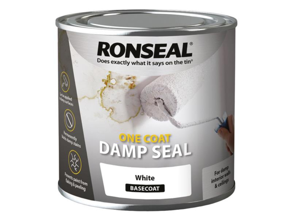 Ronseal One Coat Damp Seal White