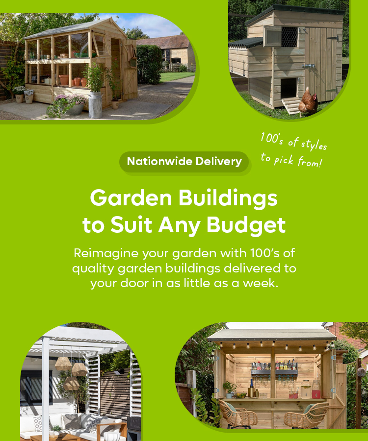 Nationwide Delivery on Garden Buildings